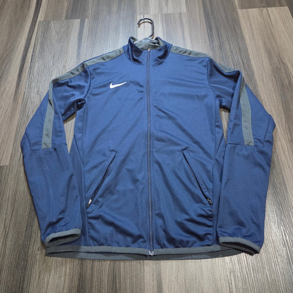 Nike Dry Academy 18 Football Training Jacket Navy Blue 836119-418 Mens Small